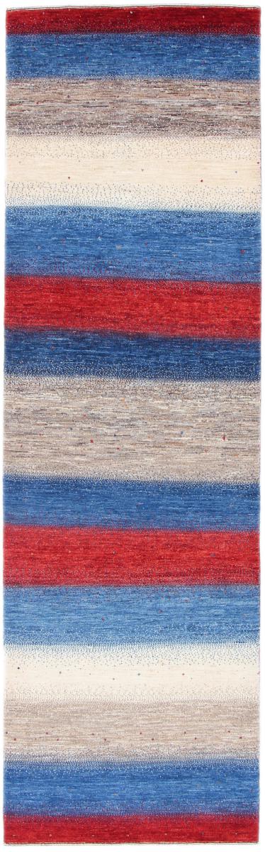 Tapis persan Persan Gabbeh Loribaft Atash 270x80 270x80, Tapis persan Noué à la main