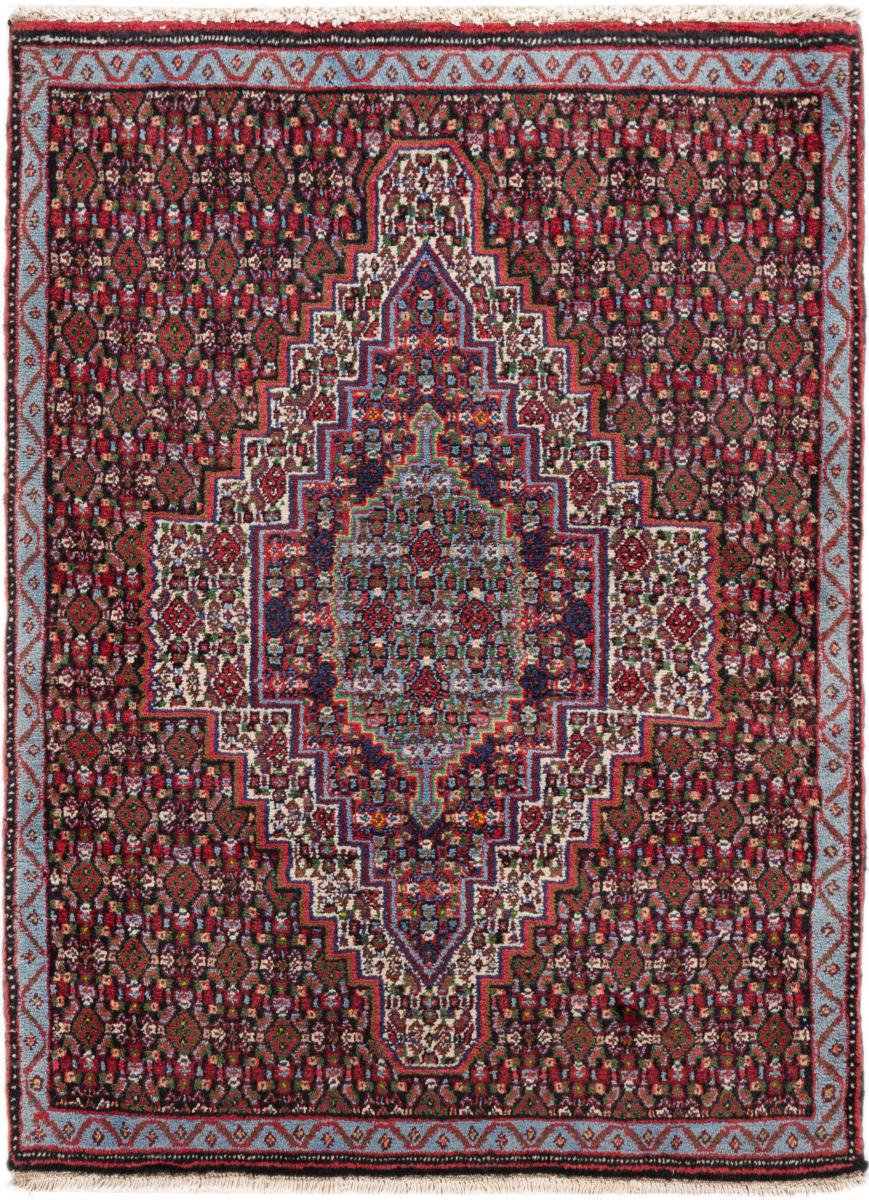 Perserteppich Senneh Alt 3'5"x2'6" 3'5"x2'6", Perserteppich Handgeknüpft