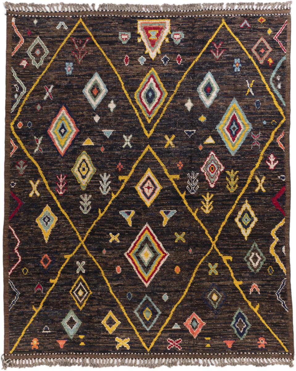 Afghanska mattan Berber Ghashghai 340x280 340x280, Persisk matta Knuten för hand