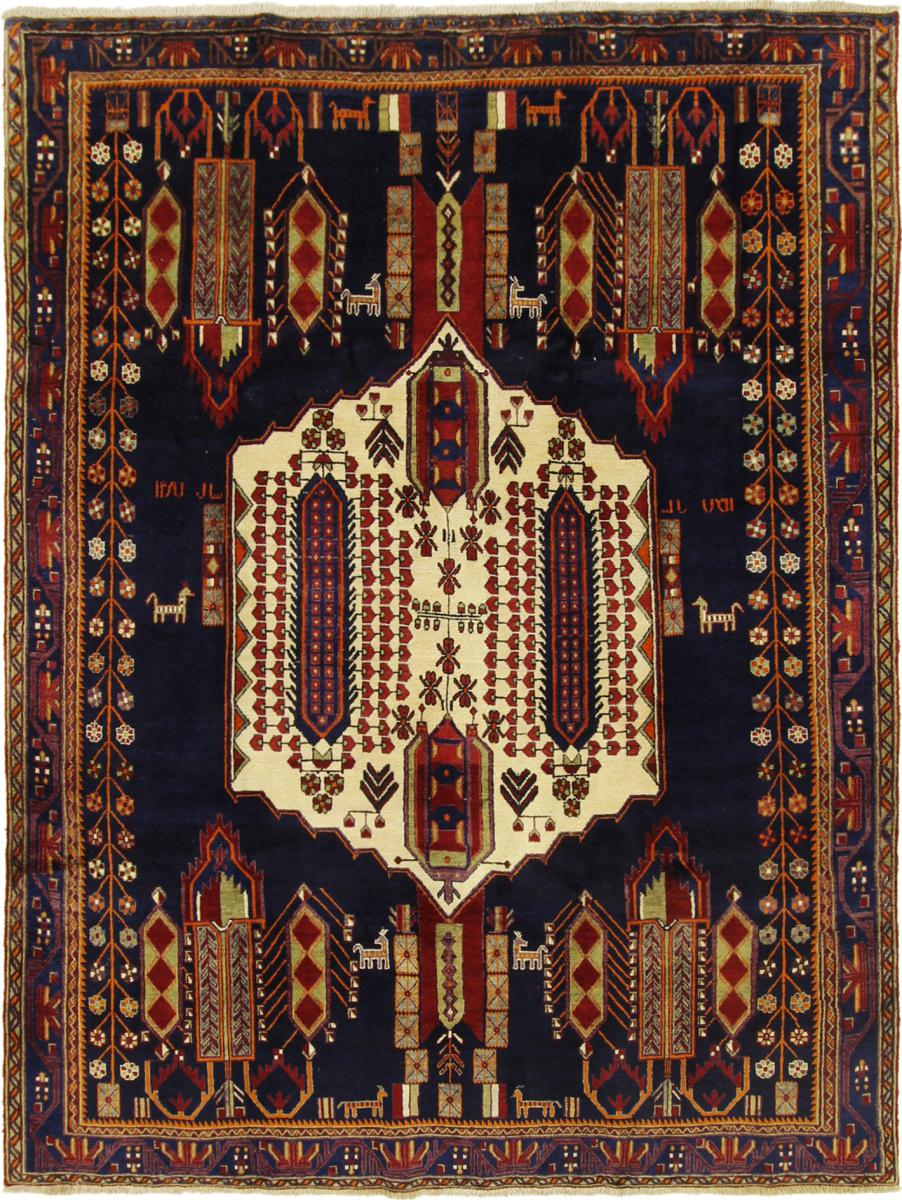 Persisk matta Sirjan 257x191 257x191, Persisk matta Knuten för hand