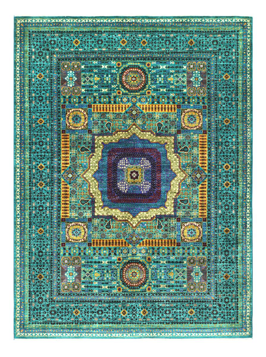 Afghan rug Mamluk 238x178 238x178, Persian Rug Knotted by hand