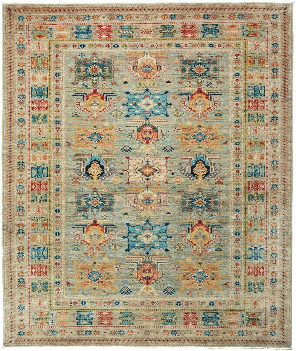 Pakistani rug Super Kazak 242x206 242x206, Persian Rug Knotted by hand
