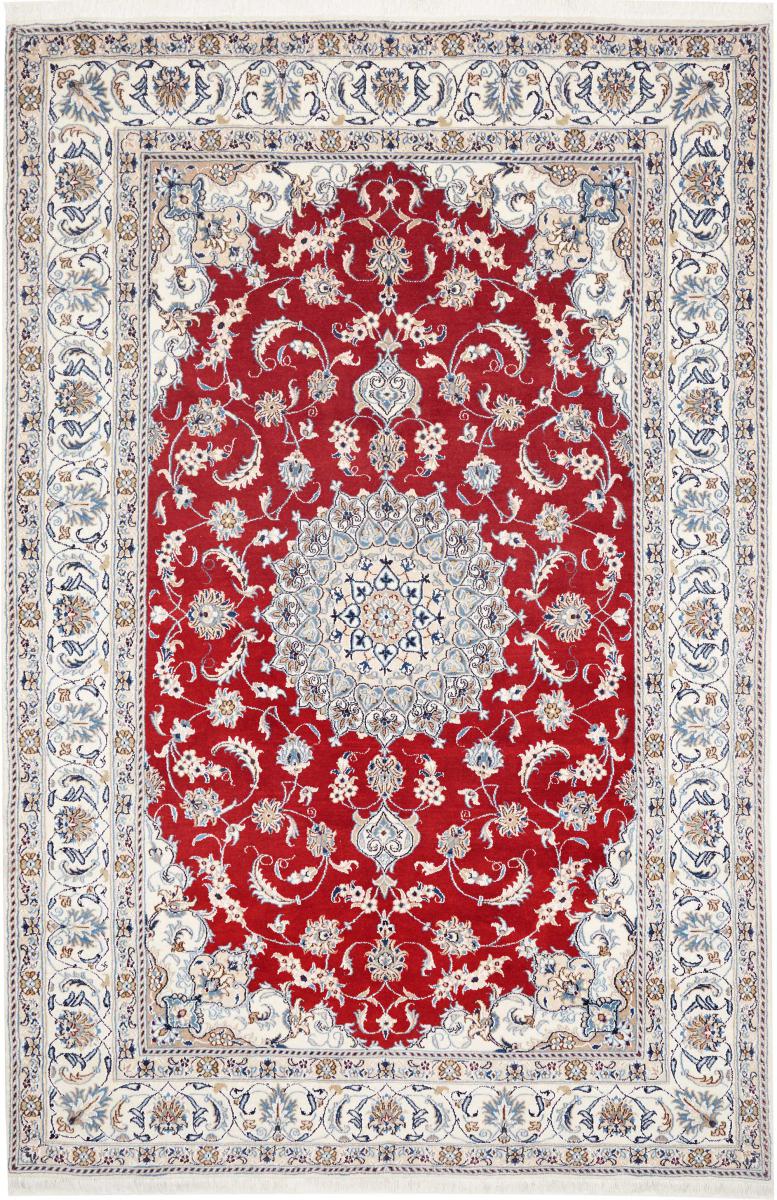 Persisk tæppe Nain 299x201 299x201, Persisk tæppe Knyttet i hånden