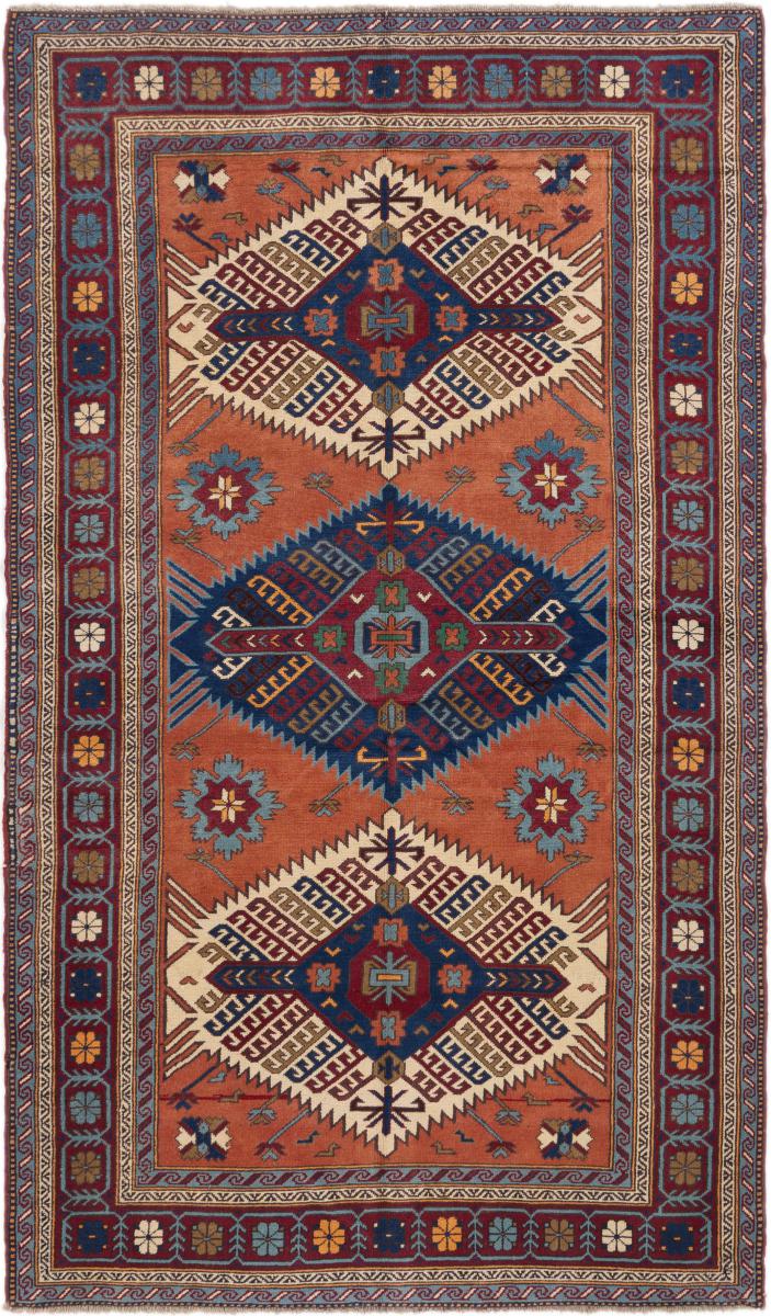 Russisk tæppe Shirwan 250x150 250x150, Persisk tæppe Knyttet i hånden