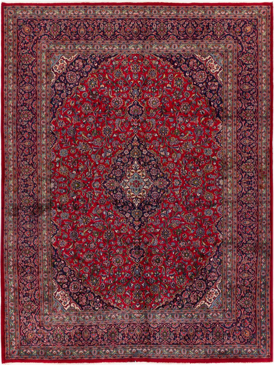 Persisk tæppe Mashhad 388x292 388x292, Persisk tæppe Knyttet i hånden