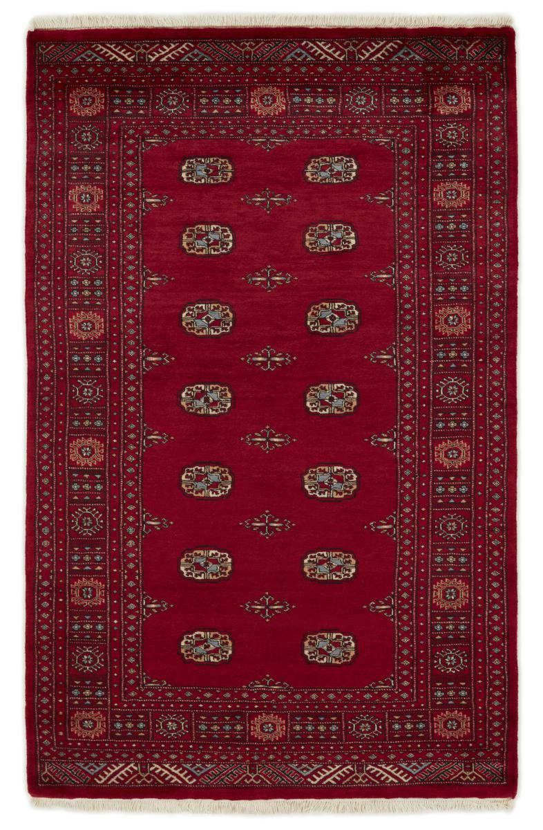 Pakistanischer Teppich Pakistan Buchara 3ply 209x137 209x137, Perserteppich Handgeknüpft