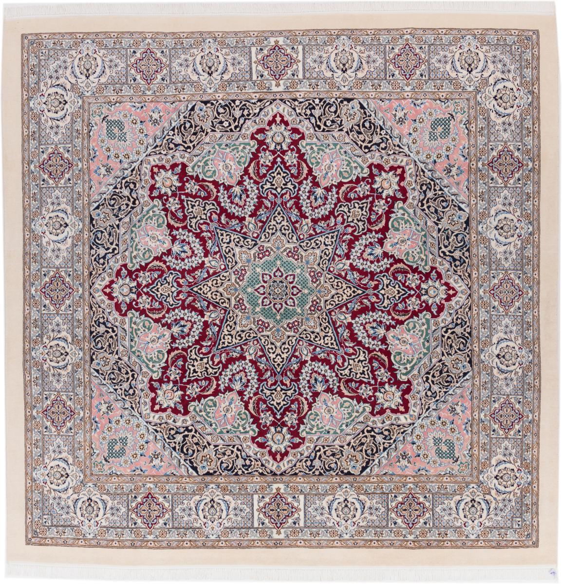 Tapis persan Naïn 9La 299x301 299x301, Tapis persan Noué à la main