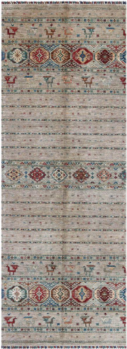 Pakistaans tapijt Arijana Shaal 340x120 340x120, Perzisch tapijt Handgeknoopte