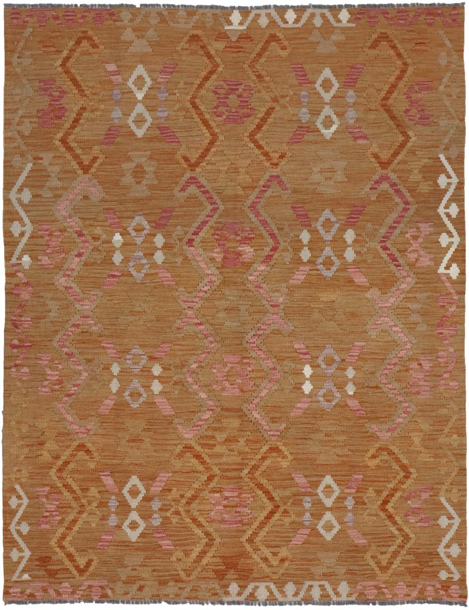 Tapis afghan Kilim Afghan 200x156 200x156, Tapis persan Tissé à la main