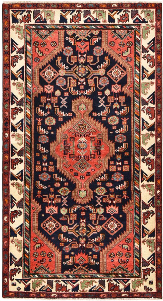 Persian Rug Nahavand 191x104 191x104, Persian Rug Knotted by hand