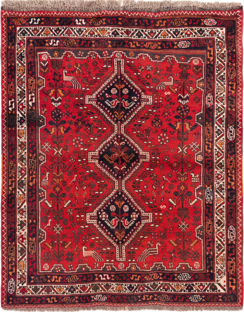 Persian rug Shiraz 199x159 199x159, Persian rug Hand-knotted