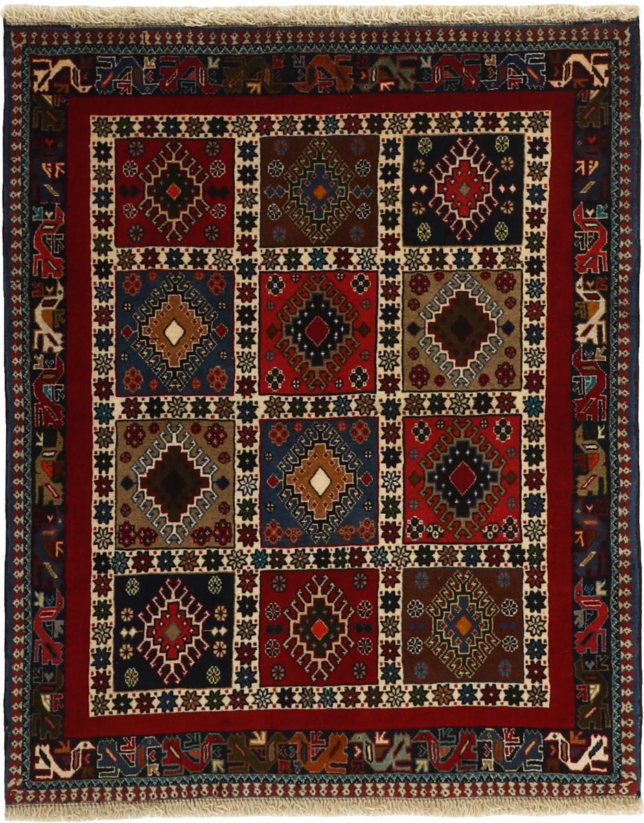 Perzsa szőnyeg Yalameh 135x103 135x103, Perzsa szőnyeg Kézzel csomózva