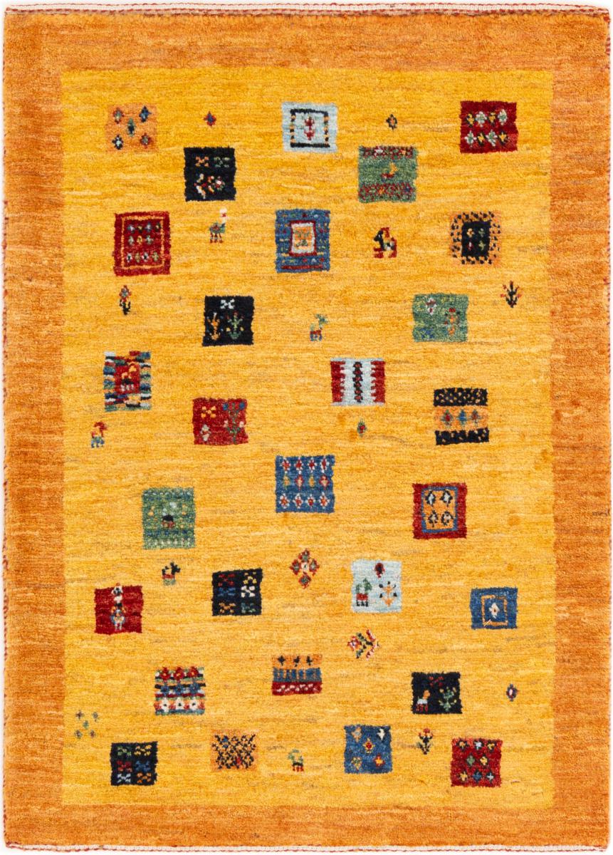 Tapete persa Perser Gabbeh Loribaft Essence 90x64 90x64, Tapete persa Feito à mão