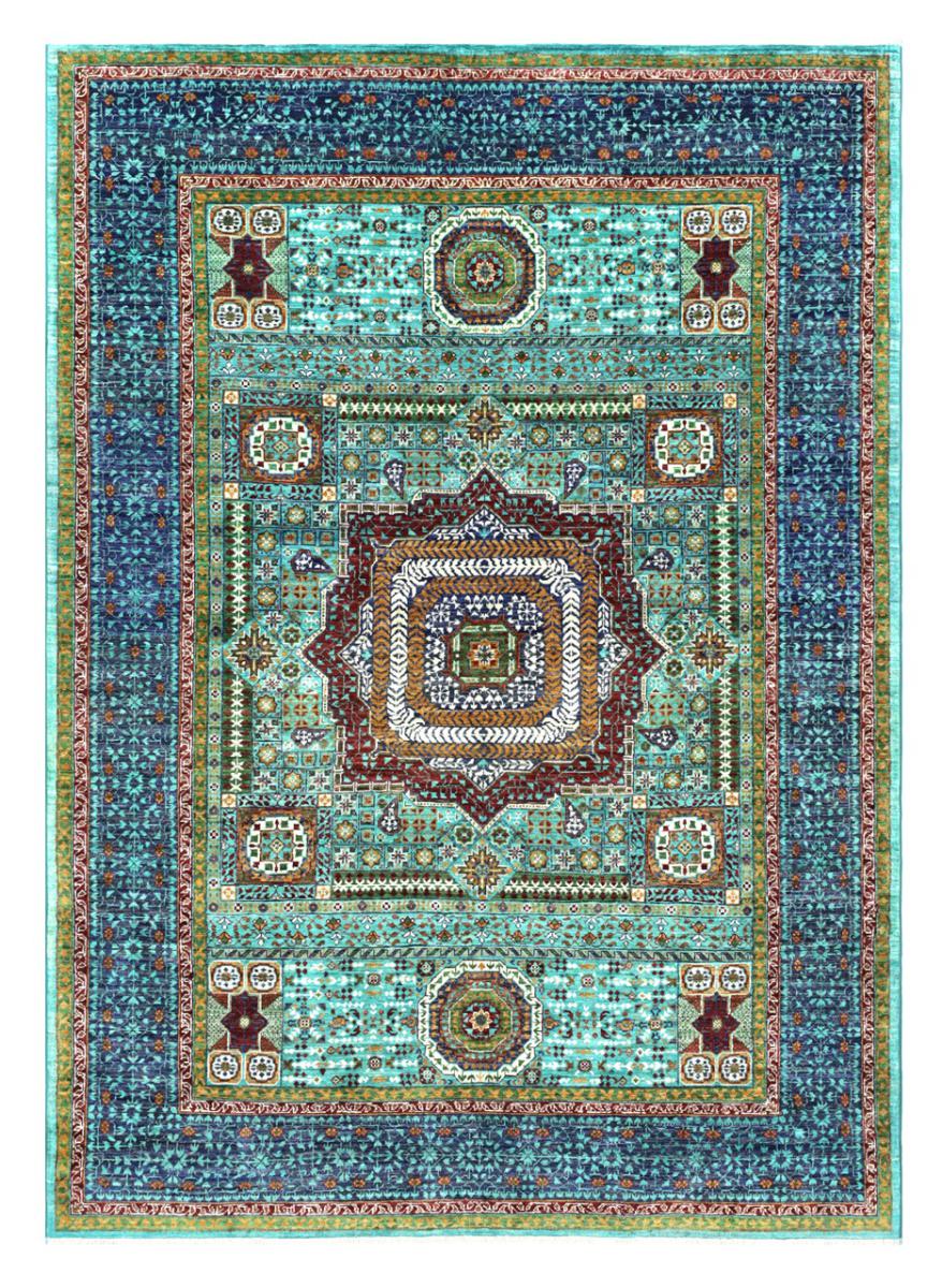 Afghan rug Mamluk 240x176 240x176, Persian Rug Knotted by hand