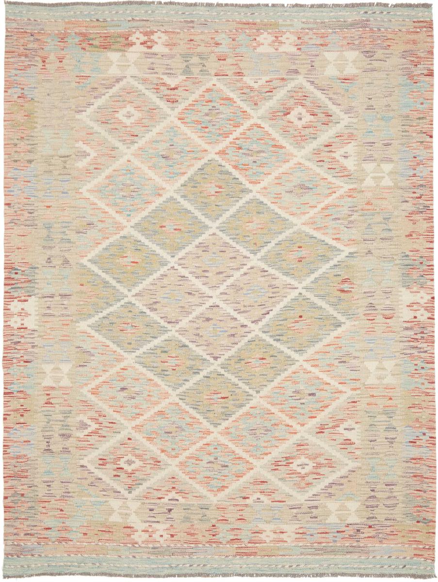 Afghaans tapijt Kilim Afghan 206x158 206x158, Perzisch tapijt Handgeweven