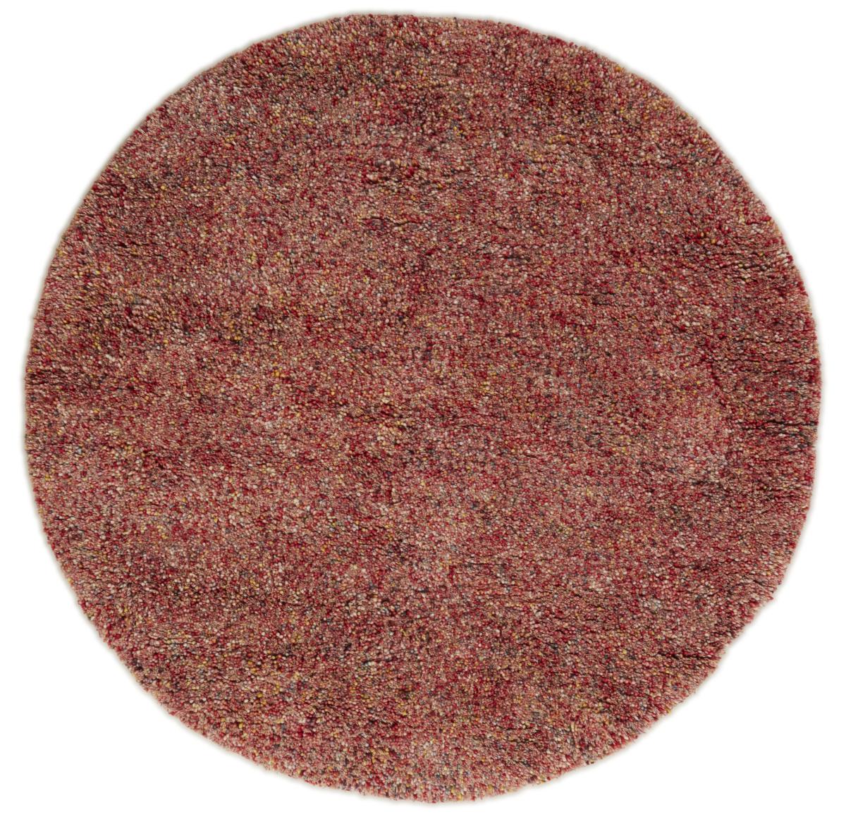 Tappeto indiano Berber Coral 151x149 151x149, Tappeto persiano Annodato a mano