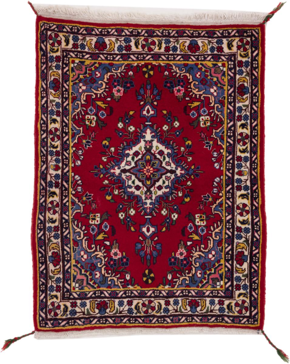 Persian Rug Hamadan 96x76 96x76, Persian Rug Knotted by hand