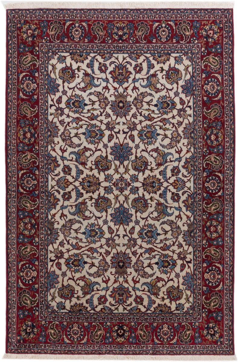 Persian Rug Isfahan 220x143 220x143, Persian Rug Knotted by hand