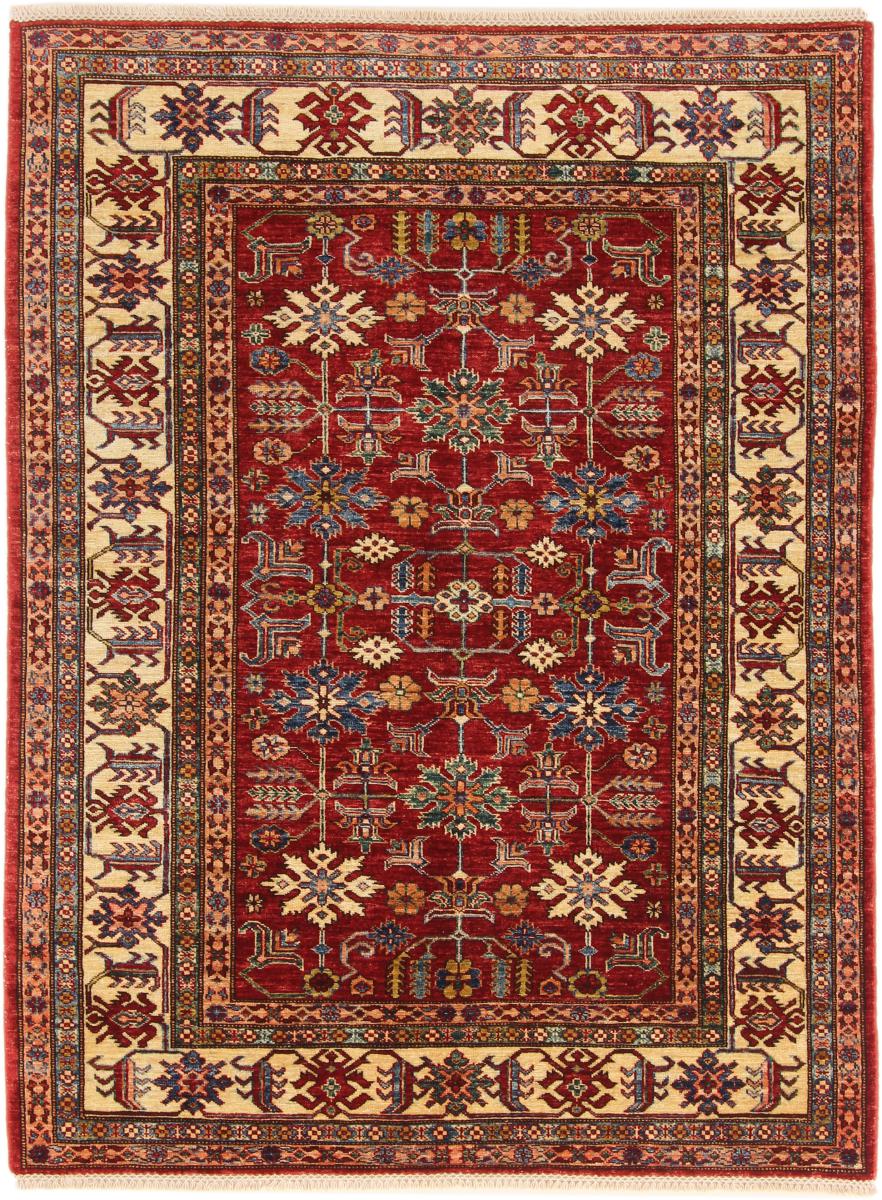 Tapete paquistanês Super Kazak 191x145 191x145, Tapete persa Atado à mão