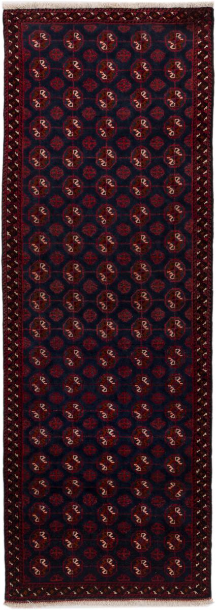 Tapis persan Hamadan 280x100 280x100, Tapis persan Noué à la main