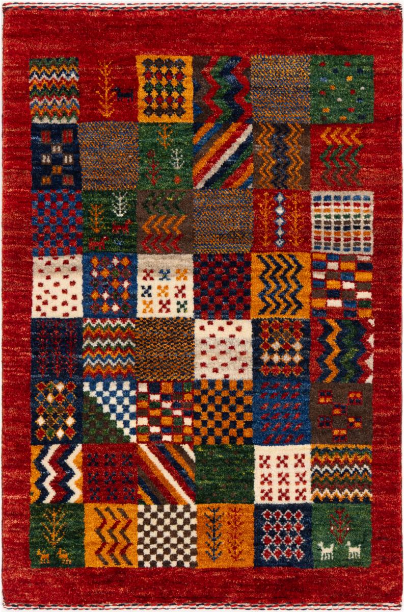 Περσικό χαλί Perser Gabbeh Loribaft Essence 87x63 87x63, Περσικό χαλί Χειροποίητο με κόμπους