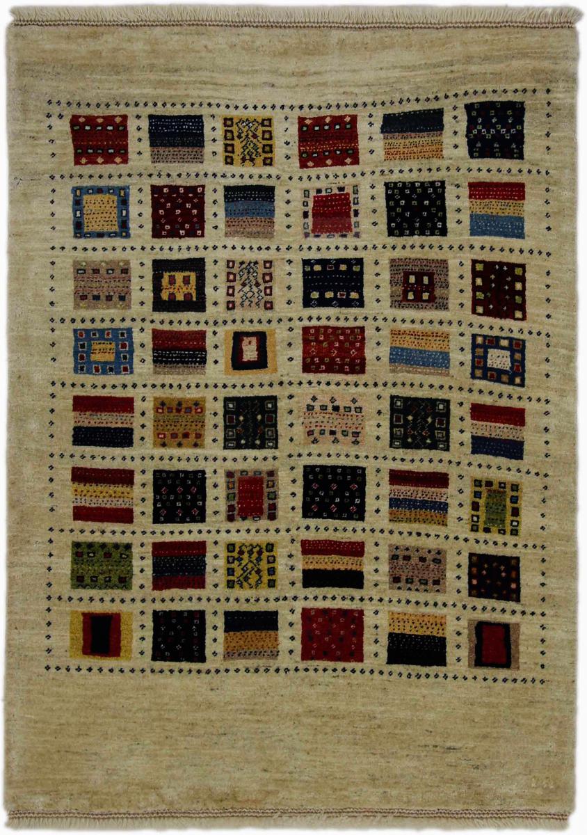 Persisk tæppe Persisk Gabbeh 140x104 140x104, Persisk tæppe Knyttet i hånden