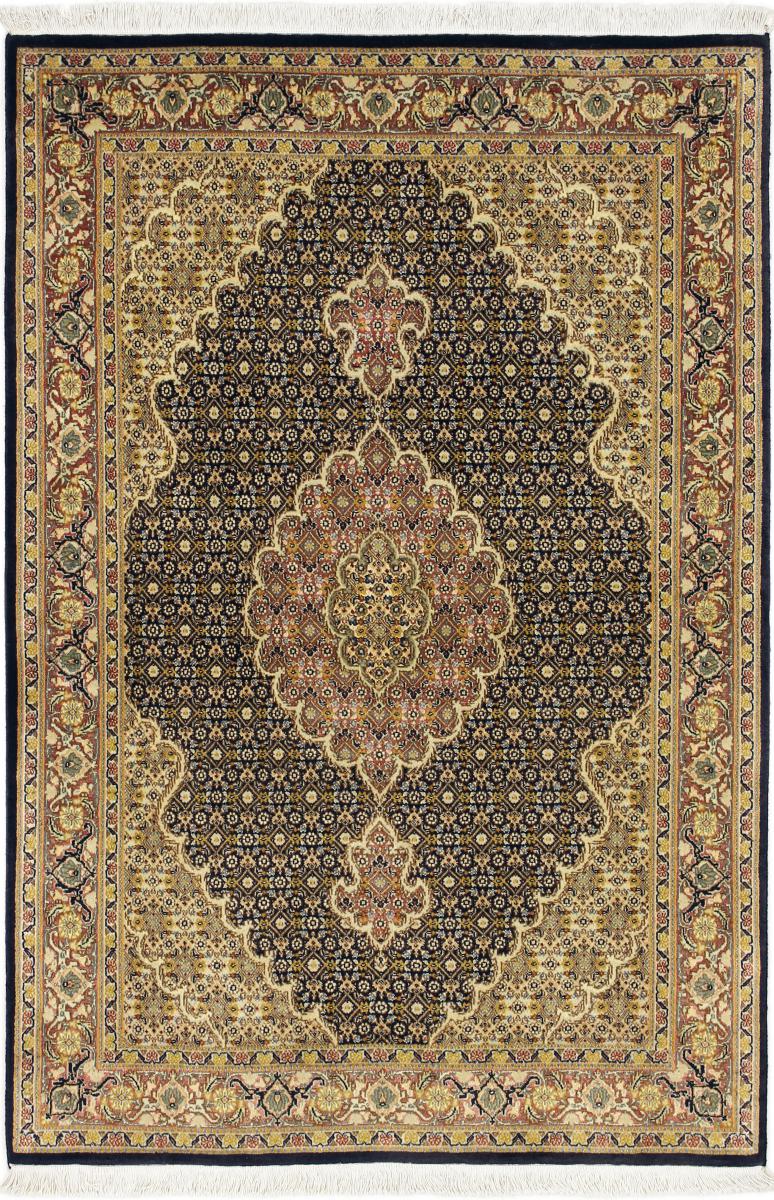 Tapete persa Tabriz 147x101 147x101, Tapete persa Atado à mão