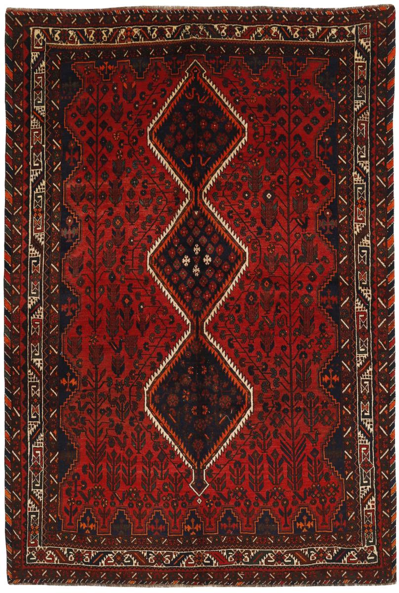 Persian Rug Shiraz 303x203 303x203, Persian Rug Knotted by hand