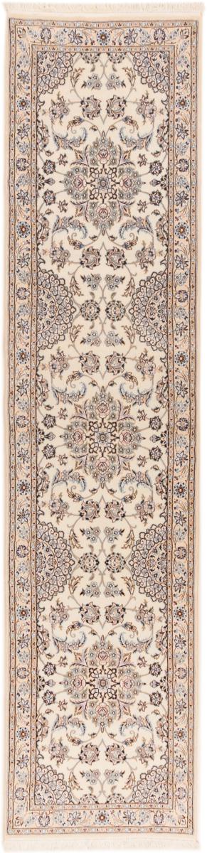 Persian Rug Nain 9La 11'2"x2'7" 11'2"x2'7", Persian Rug Knotted by hand