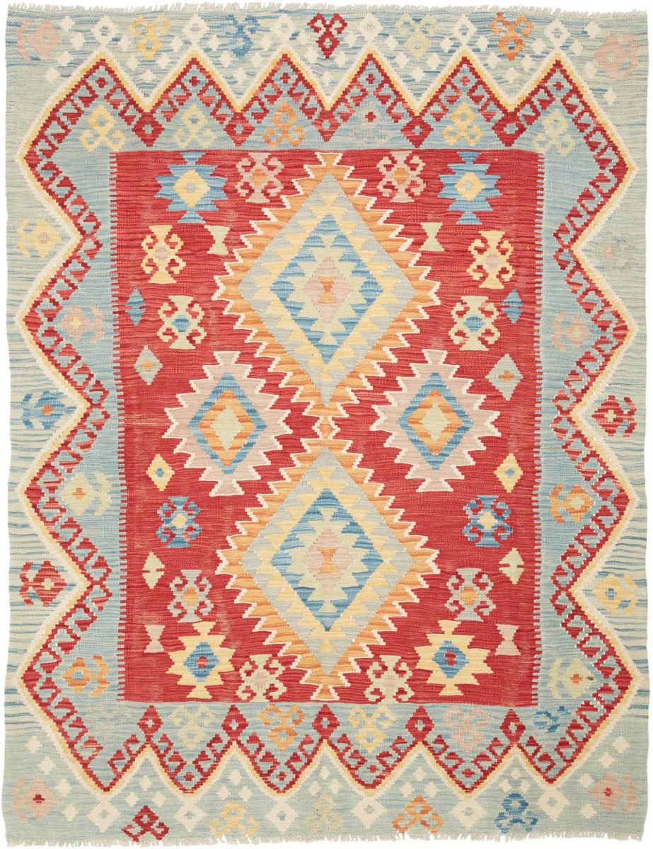 Afghan rug Kilim Afghan 202x152 202x152, Persian Rug Woven by hand