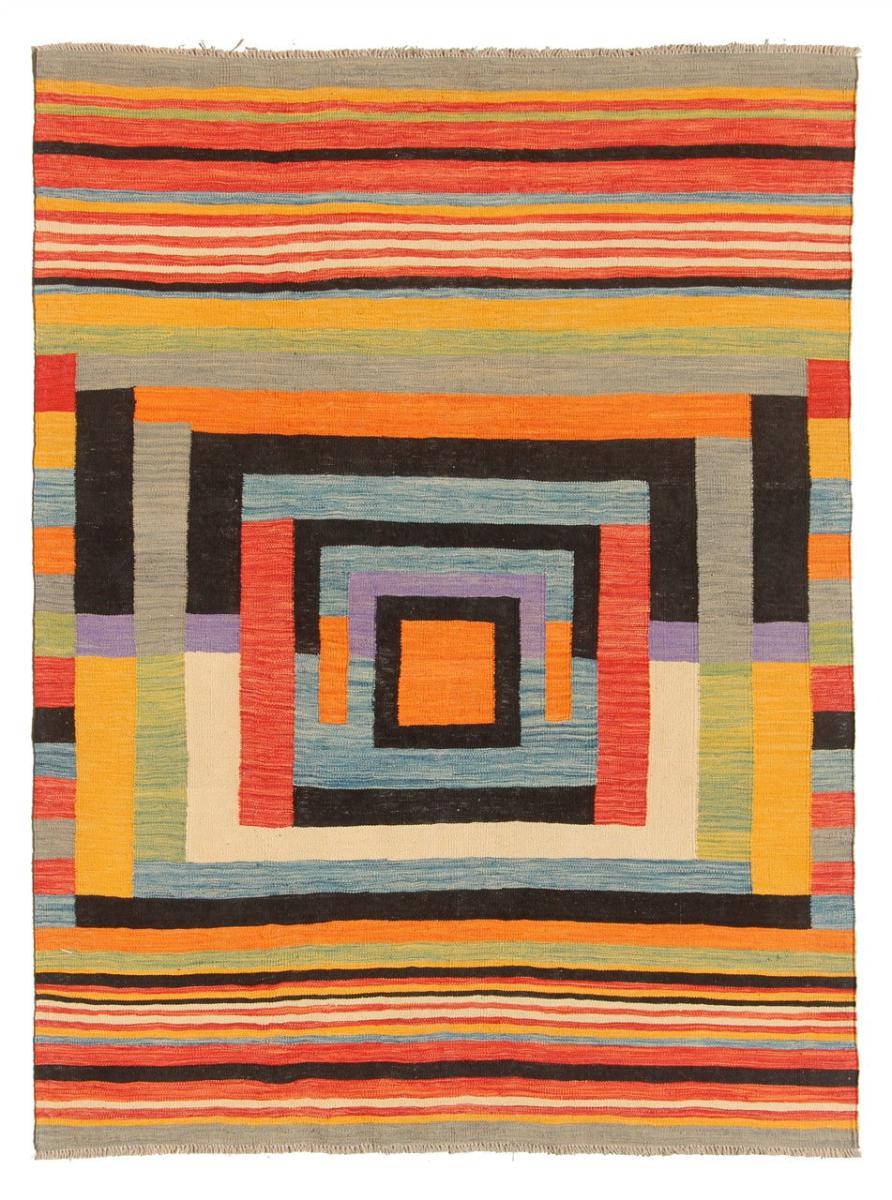 Alfombra afgana Kilim Afghan Edition 201x154 201x154, Alfombra persa Tejido a mano