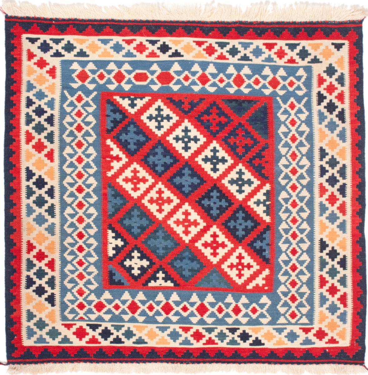 Tapete persa Kilim Fars 109x105 109x105, Tapete persa Tecido à mão