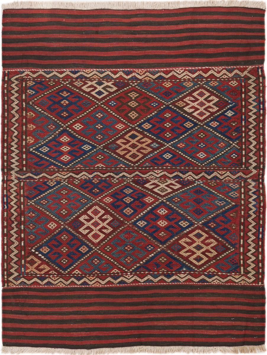 Covor persan Chilim Fars Mafresh Vechi 138x106 138x106, Covor persan Lucrate de mână