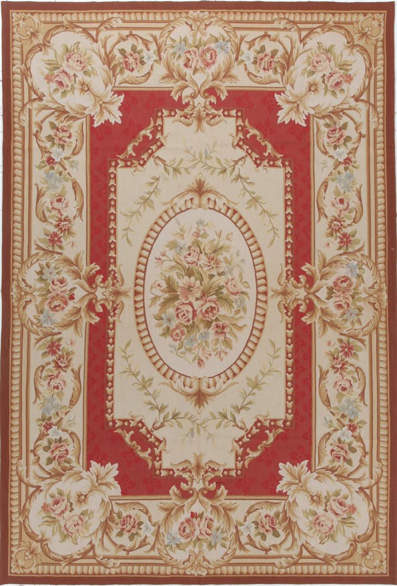 Kinesisk tæppe Kelim Aubusson 306x197 306x197, Persisk tæppe Håndvævet
