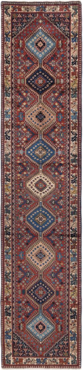 Persian Rug Yalameh 377x82 377x82, Persian Rug Knotted by hand