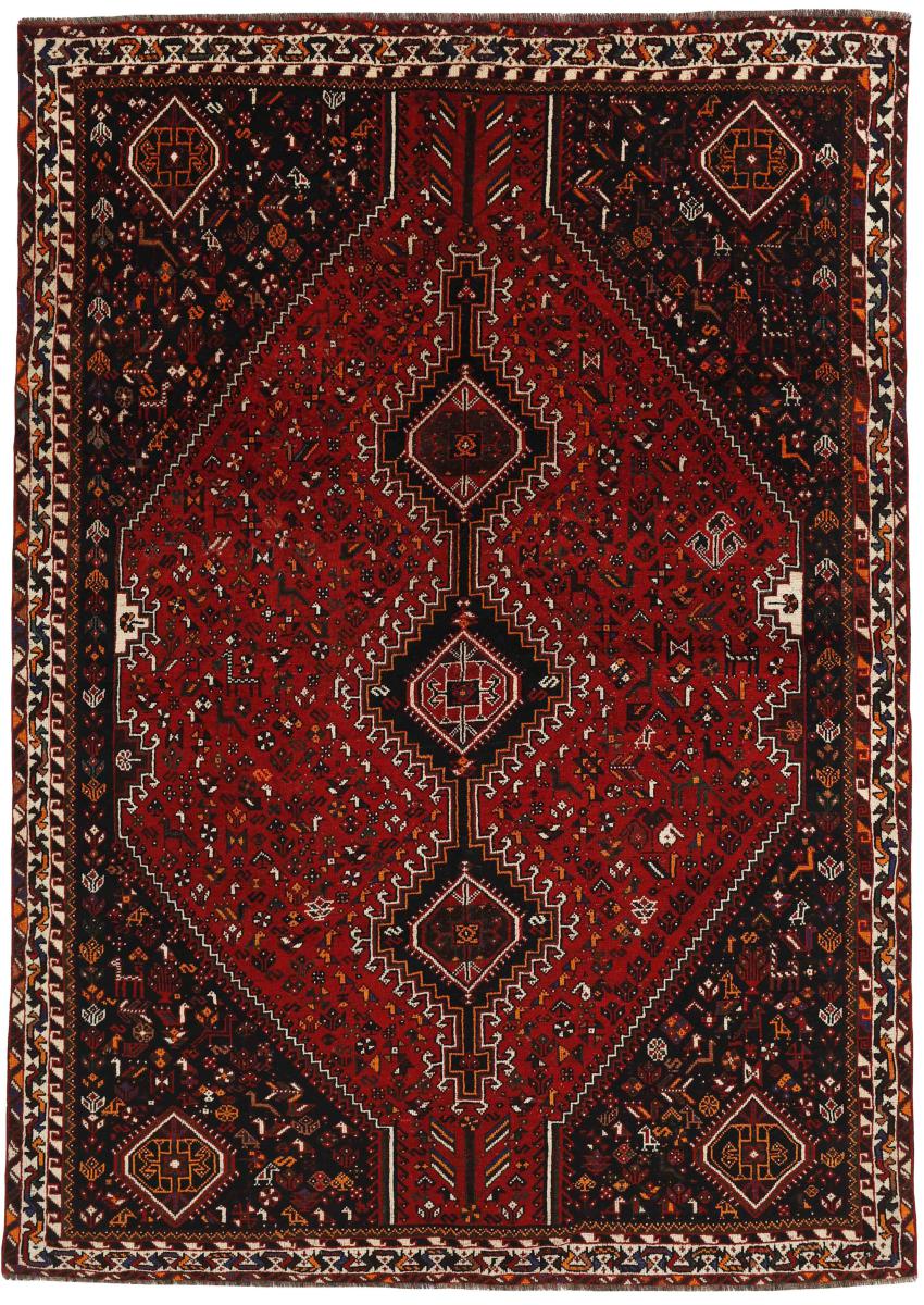 Perserteppich Shiraz 10'5"x7'6" 10'5"x7'6", Perserteppich Handgeknüpft