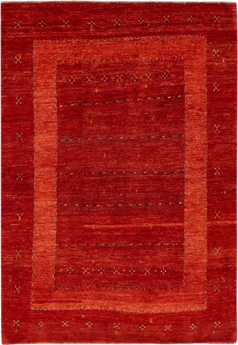 Tapis persan Persan Gabbeh Loribaft Essence 239x167 239x167, Tapis persan Noué à la main