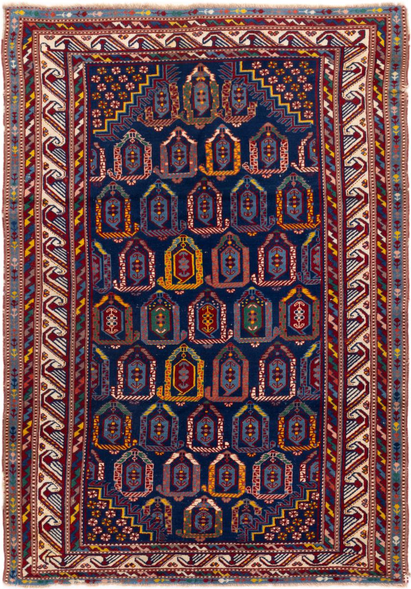 Persisk teppe Shirvan Antikk 184x131 184x131, Persisk teppe Håndknyttet