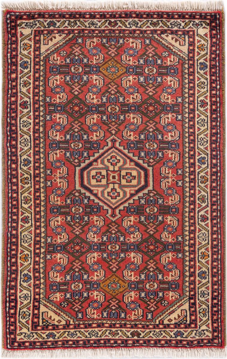 Tapis persan Hamadan Zagheh 99x64 99x64, Tapis persan Noué à la main
