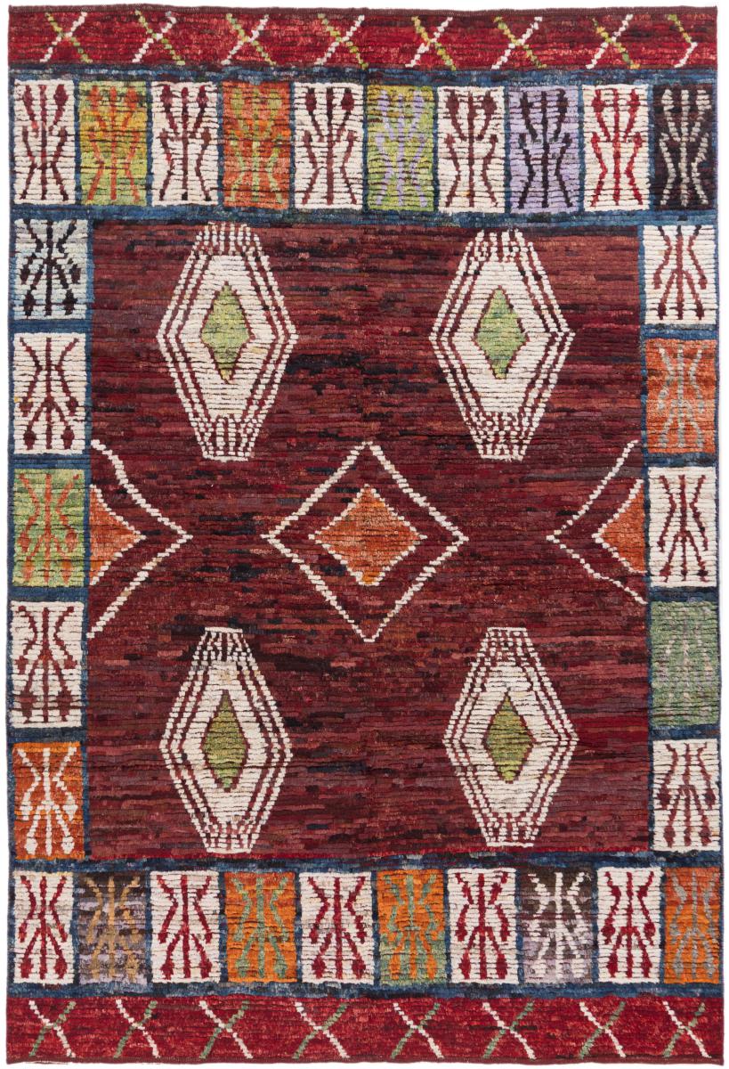 Tapis afghan Berber Ghashghai 296x201 296x201, Tapis persan Noué à la main