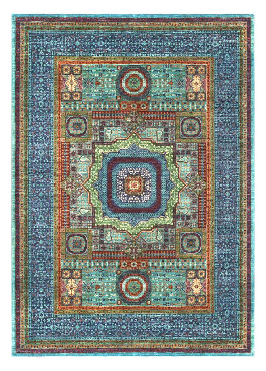 Afghan rug Mamluk 245x179 245x179, Persian Rug Knotted by hand