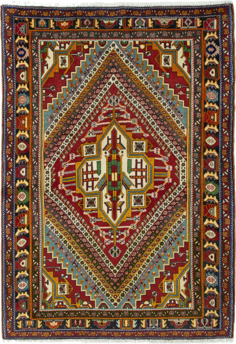 Persisk matta Shiraz 150x110 150x110, Persisk matta Knuten för hand
