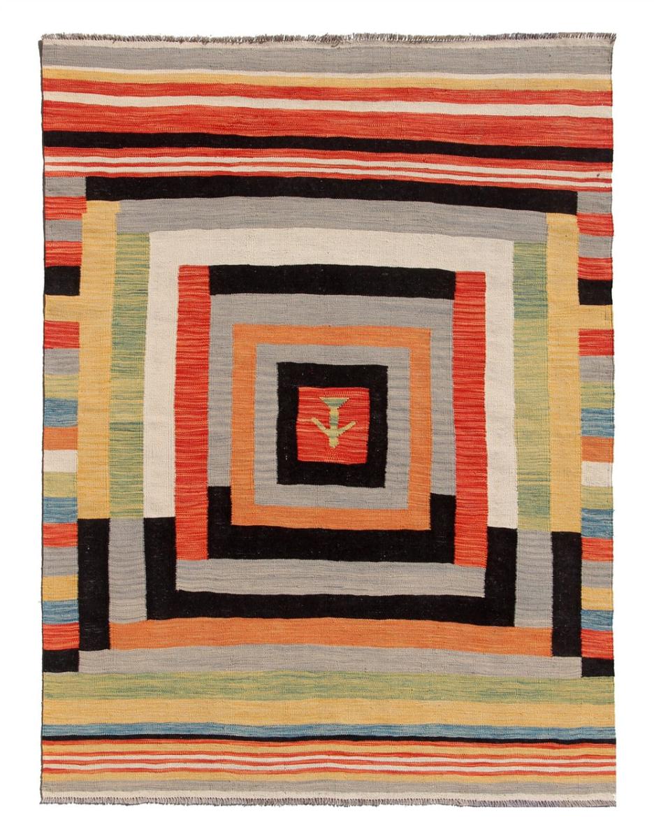 アフガンカーペット キリム アフガン Edition 202x151 202x151,  ペルシャ絨毯 手織り