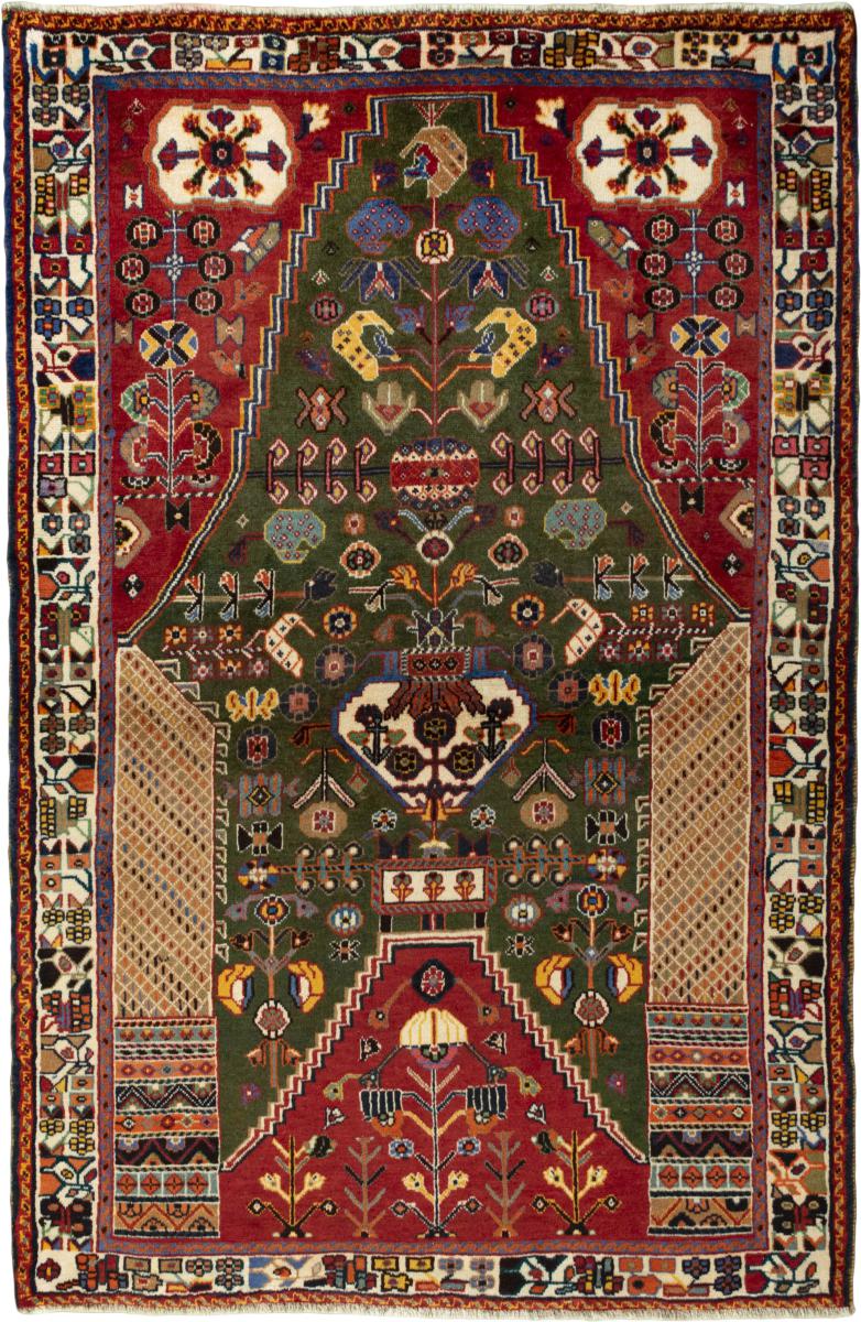 Perzisch tapijt Shiraz 192x126 192x126, Perzisch tapijt Handgeknoopte