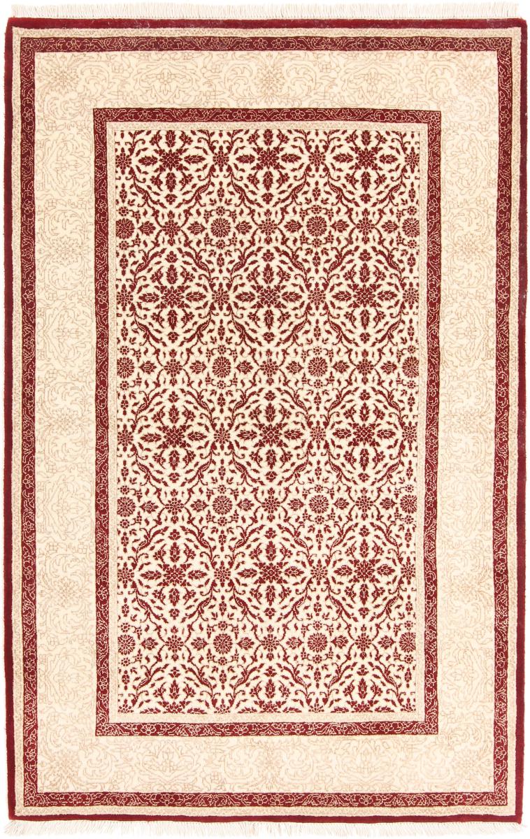 Indo rug Tabriz 156x100 156x100, Persian Rug Knotted by hand