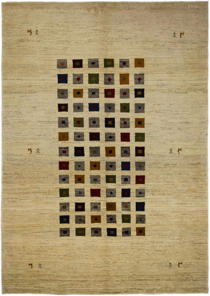 Tapis persan Persan Gabbeh 293x203 293x203, Tapis persan Noué à la main