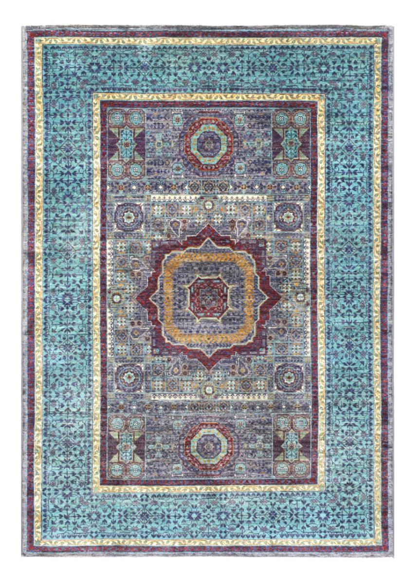 Afghan rug Mamluk 189x131 189x131, Persian Rug Knotted by hand