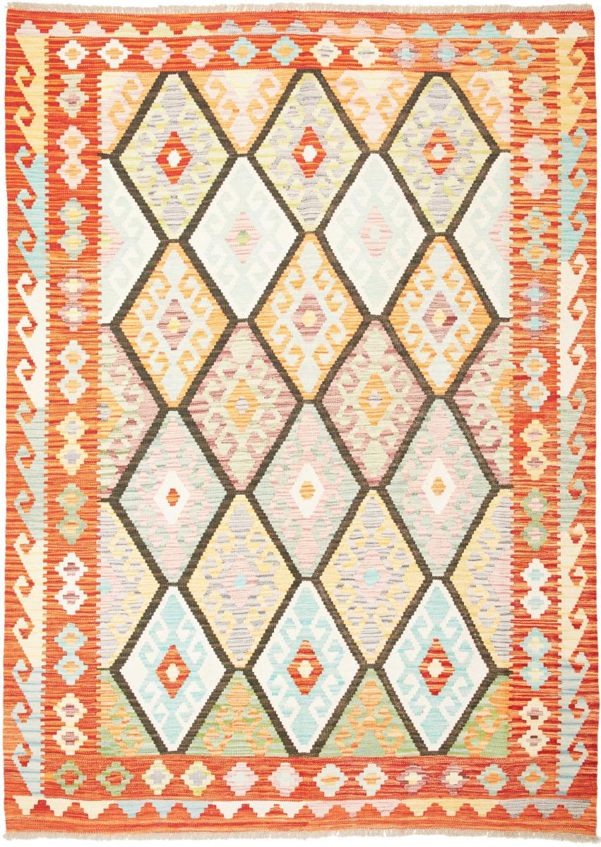 Afghan rug Kilim  Afghan 244x175 244x175, Persian Rug Woven by hand
