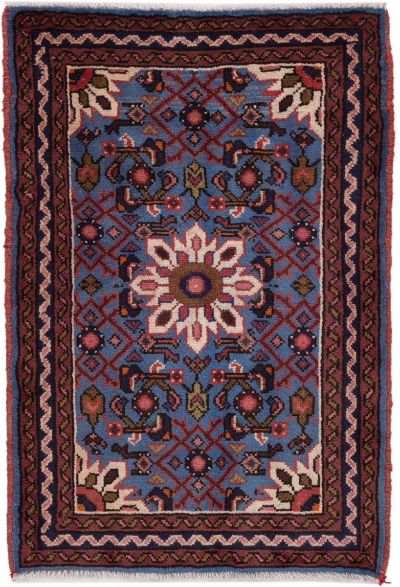 Persian Rug Hamadan 101x71 101x71, Persian Rug Knotted by hand