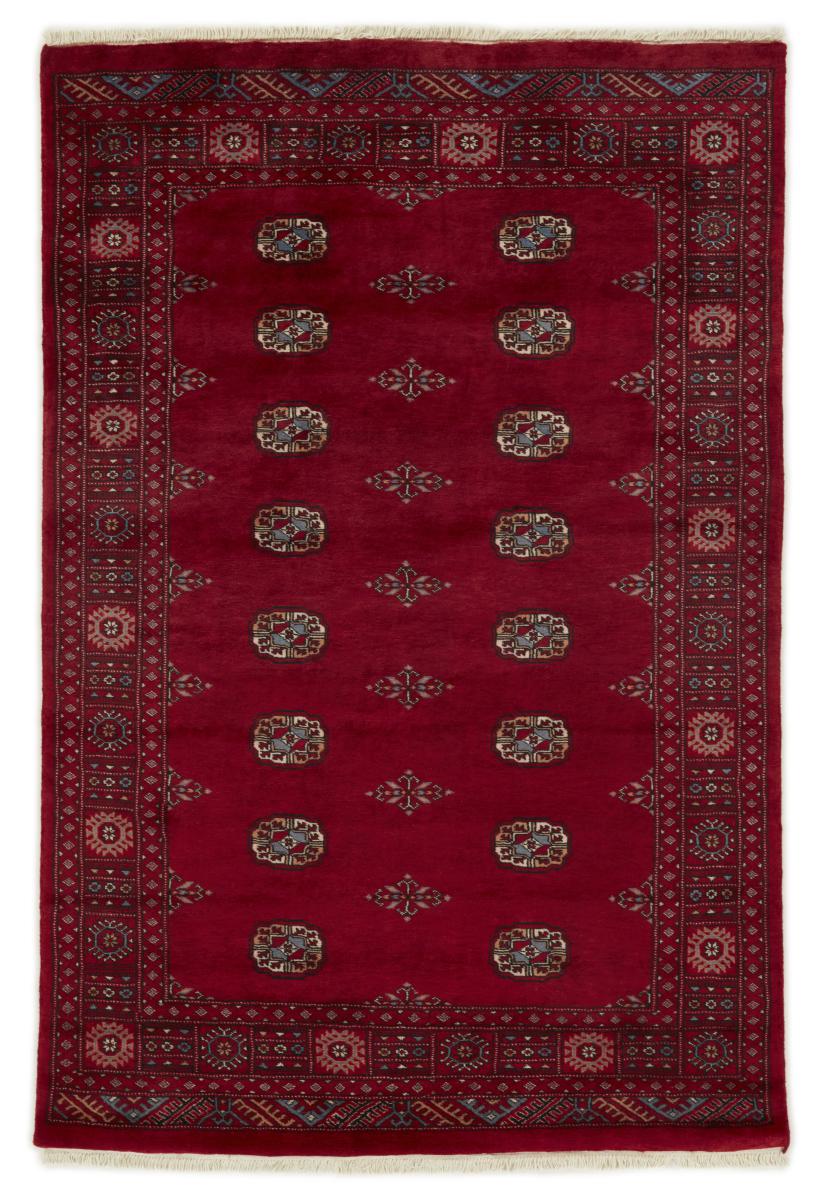 Pakistansk matta Pakistan Buchara 3ply 206x135 206x135, Persisk matta Knuten för hand